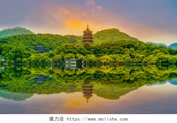 杭州西湖秀丽的风景杭州西湖秀丽的风景